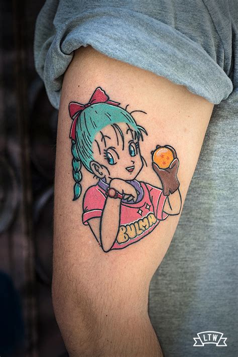 tatuajes de bulma|tatuajes de dragon ball imagenes.